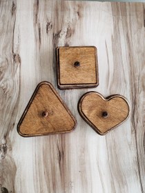 تصویر قندان چوبی 