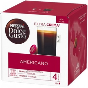 تصویر کپسول قهوه دولچه گوستو آمریکانو | Dolce gusto Americano 