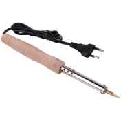 تصویر هویه حرارت 08 دسته چوبی 80 وات Heat Iron with Wooden Handle Hararat 08  80W
