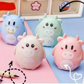 تصویر تراش فانتزی طرح گاو 