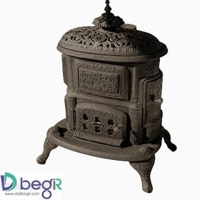 تصویر بخاری چدن کد 306 