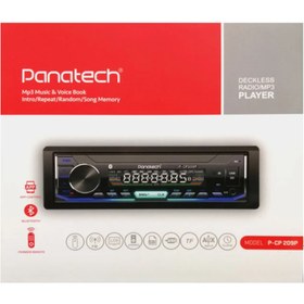 تصویر پخش کننده خودرو PANATECH مدل 209 PANATECH car player model 209