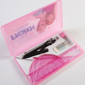 تصویر ست پرگار و خط کش فروزن 