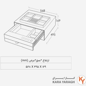 تصویر کشو ایمنی چرمی فرنچ استایل فانتونی 