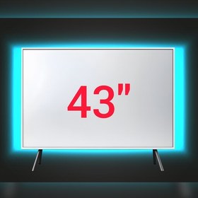 تصویر محافظ صفحه تلویزیون شفاف و نشکن چین 43 اینچ(ارسال پس کرایه) 