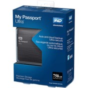 تصویر هارد وسترن دیجیتال مای پاسپورت 750 گیگابایت Western Digital Portable My Passport - 750GB