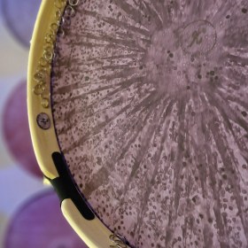 تصویر دف خورشیدی طرح غروب 