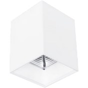 تصویر چراغ سقفی روکار مربع بدنه سفید 32 وات COB آفتابی ای دی سی Surface mount Square white body ceiling lighting 32 W COB Warm white EDC