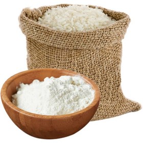 تصویر آرد برنج فله 