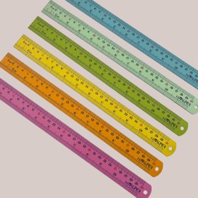 تصویر خط‌کش رنگی 