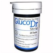 تصویر نوار تست قند خون گلوکو داکتر 50 عددی ا BLOOD GLUCOSE TEST STRIP GLUCO DR BLOOD GLUCOSE TEST STRIP GLUCO DR