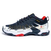 تصویر کتانی سالومون مدل FD مردانه ضدآب رنگ سرمه ای طوسی 