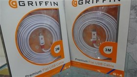 تصویر کابل شارژ میکرو یو اس بی 3 متری GRIFFIN 