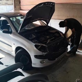 تصویر گلگیر جلو RC فایبر برای خودروی 206 