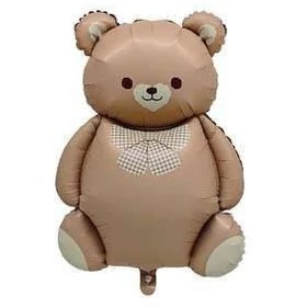 تصویر بادکنک تدی رنگ خاکی 