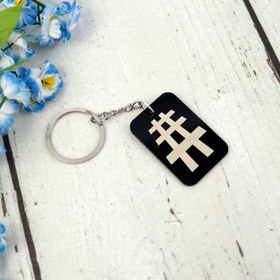 تصویر جاکلیدی پلکسی Keychain Pendant