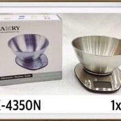 تصویر ترازو آشپزخانه کمری مدل EK-4350 تمام استیل 