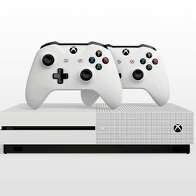 تصویر کنسول بازی مایکروسافت Xbox One S | حافظه 1 ترابایت به همراه یک دسته اضافه ا Microsoft Xbox One S 1TB + 1 extra controller Microsoft Xbox One S 1TB + 1 extra controller