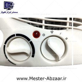 تصویر مینی فن بخاری هیتر 2000 وات گرمایشی برقی مدل fan heater f-801 