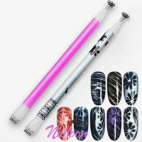 تصویر مگنت طرح گل ای اند ای A&E 