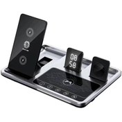 تصویر شارژر وایرلس گرین لاین مدل 4in1 Wireless Charging Station اصل 