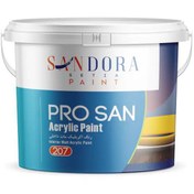 تصویر رنگ پروسان اکریلیک مات داخلی ساندورا کد 207 گالن 