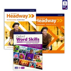 تصویر پک‌کتاب Headway(5th edition)–Pre-Intermediate+کتاب Oxford Word Skills Intermediate 