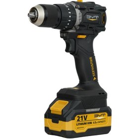 تصویر دریل پیچ گوشتی شارژی براشلس BYT مدل 1221-8 ظرفیت ۲۱ ولت 