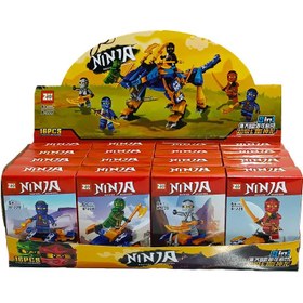 تصویر بازی ساختنی نینجاگو مدل B-228 ظرفیت ۱۶ تکه 