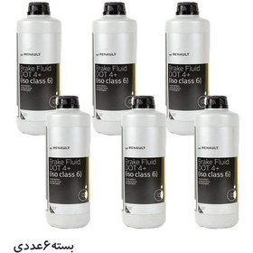 تصویر روغن ترمز رنو Renault-Brake-Fluid-DOT-4+-(iso-class-6) بسته 6 عددی 