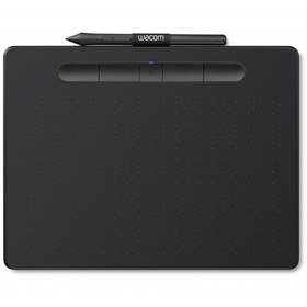 تصویر قلم نوری بلوتوث اینتوس مدیوم وکام مدل CTL6100W Wacom Intuos Medium BT CTL6100W