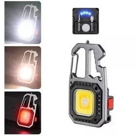 تصویر چراغ قوه همه کاره پایه دار مدل 5138 چراغ کار چراق قوه چندکاره کوچک و قابل حمل 