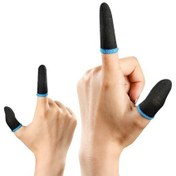 تصویر آستین انگشتی معمولی درجه یک مخصوص گیمینگ ،عرقگیر پابجی،کاور انگشتی 