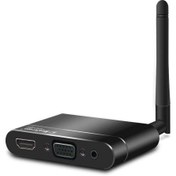 تصویر دانگل کمبو میراسکرین مدل x6w برای انتقال تصویر موبایل به تلویزیون MiraScreen X6W Combo Dongle