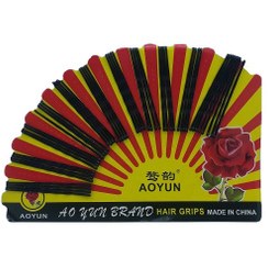 تصویر سنجاق سر ساده (سنجاق شینیون) مشکی Hair Grip