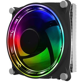 تصویر خنک کننده پردازنده گیم مکس مدل گاما 300 رینبو ا GAMEMAX Gamma 300 Rainbow CPU Cooler GAMEMAX Gamma 300 Rainbow CPU Cooler