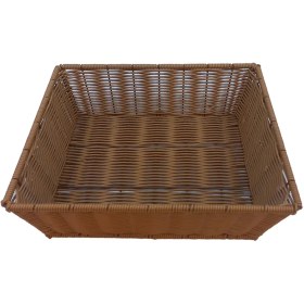 تصویر سبد مستطیلی حصیری 