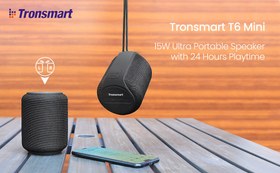 تصویر اسپیکر 15واتی ضد آب Tronsmart element t6 mini 