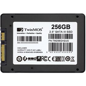 تصویر حافظه SSD اینترنال توین موس مدل H2 ULTRA ظرفیت 256 گیگابایت TwinMOS Hyper H2 Ultra SATA 256GB Internal SSD