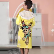 تصویر حوله تن پوش پالتویی کودک شاران هوم طرح سگ های نگهبان 