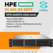 تصویر سرور dl380 g9 8sff 