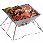 تصویر باربیکیو ذغالی کووآ – Kovea Magic I Stainless BBQ 