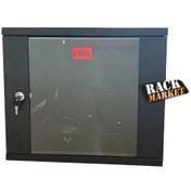 تصویر رک دیواری 9 یونیت عمق 60 HPA اچ پی آسیا HPAsia 9U60 Rack