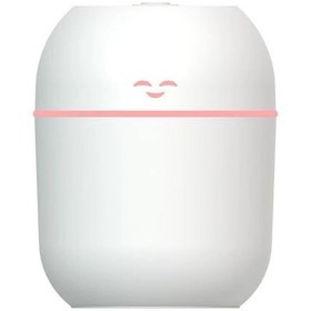 تصویر دستگاه رطوب ساز (بخور سرد) طرح تخم مرغی - صورتی Humidifier