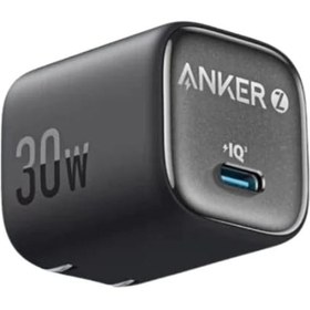 تصویر شارژر دیواری انکر مدل A2698 توان ۳۰ وات تک پورت USB-C 