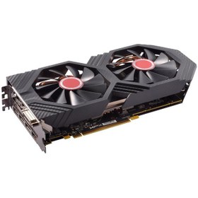تصویر کارت گرافیک ایکس اف ایکس مدل XFX RX 580 حافظه 8 گیگابایت استوک XFX Radeon RX 580 8GB Graphic Card Used