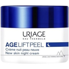 تصویر کرم شب لیفتینگ اوریاژ مدل Age Lift Peel حجم 50 میل Uriage Age Lift Peel Creme Nuit Peau Neuve 50ml