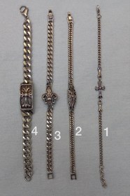 تصویر دستبند کروم هارتز استیل 