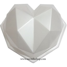 تصویر قالب ژله قلب الماسی 