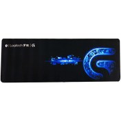 تصویر ماوس پد گیمینگ طرح لاجیتک ابعاد 30*80 سانتی متر Logitech design gaming mouse pad, dimensions 80*30CM